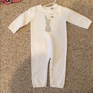 Janie and Jack sweater bunny outfit